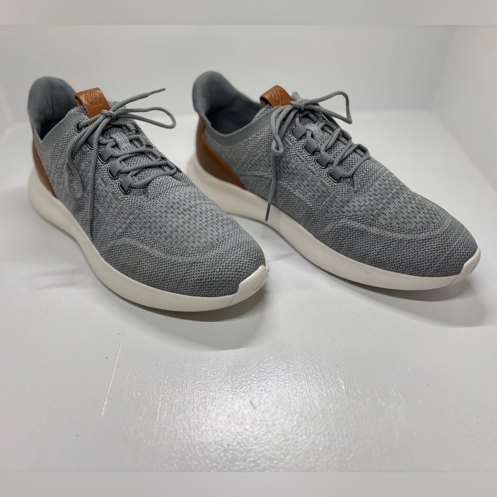 Men's Johnston & Murphy Men's Amherst 2.0 Knit Plain Toe sneakers size 11 - Picture 2 of 11